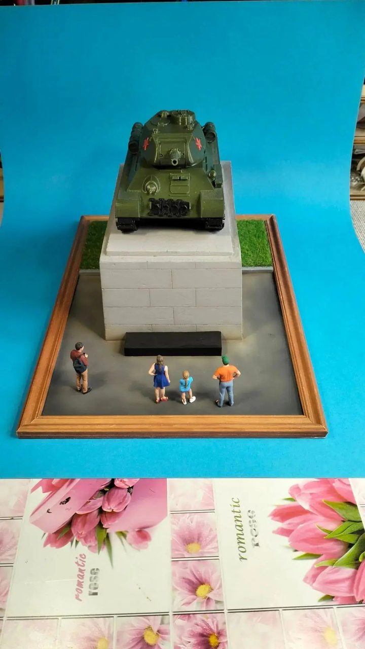 Модель танка Т-34
